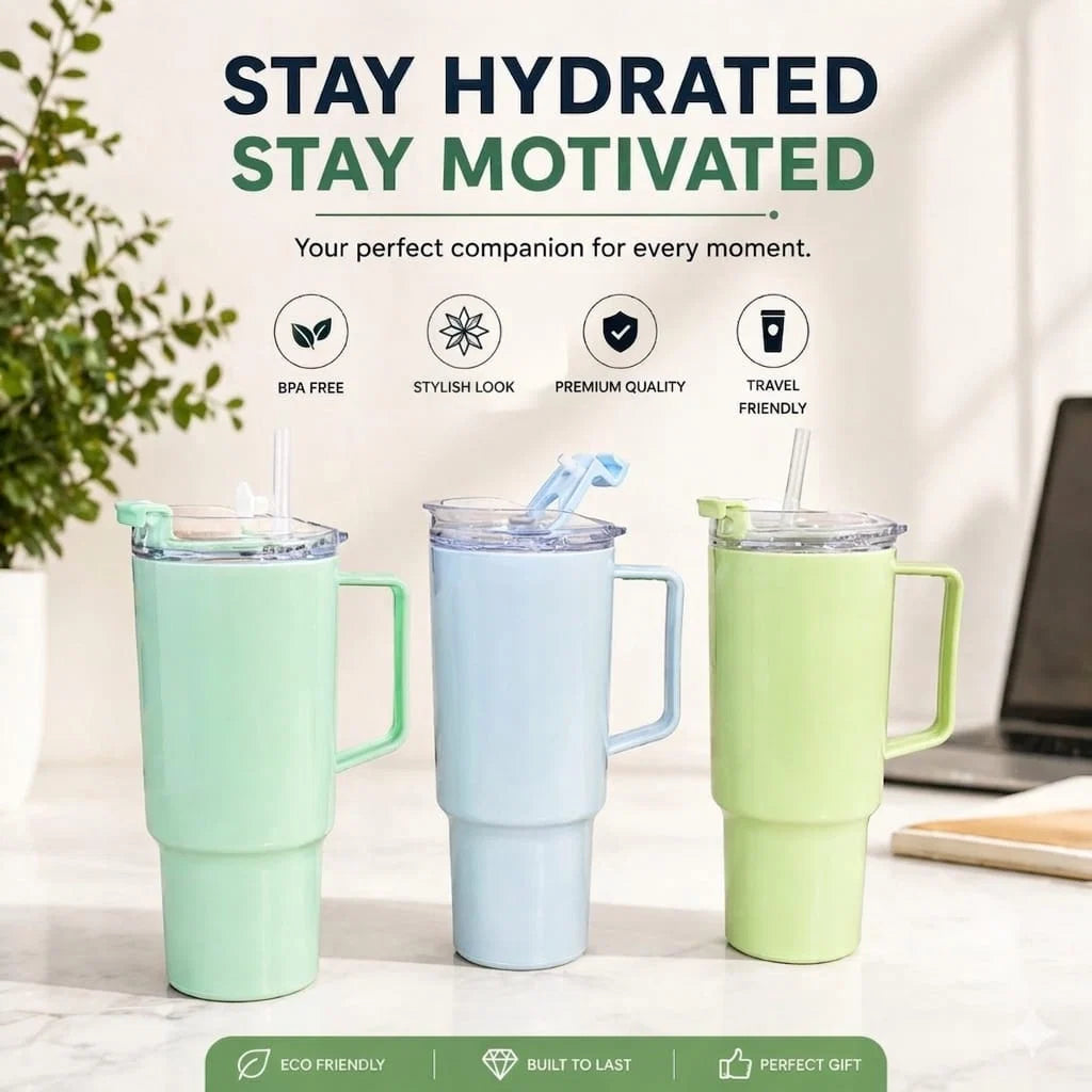 AESTHETIC TUMBLER 1800ml  [BLUE]