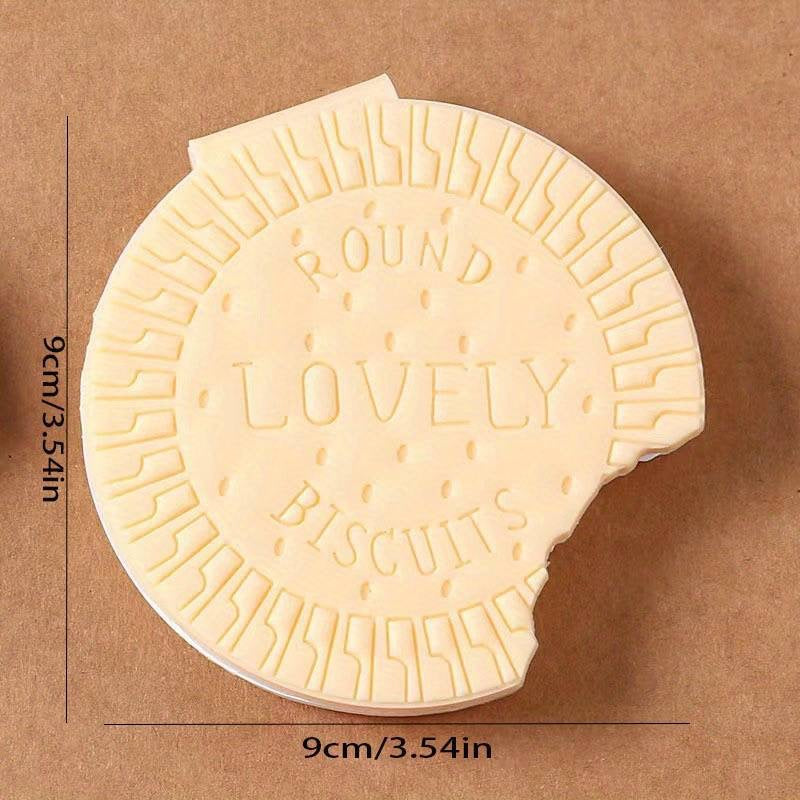 BISCUIT CUTE NOTEBOOK COMPACT AND CHOCOLATE SCENTED [BEIGE]
