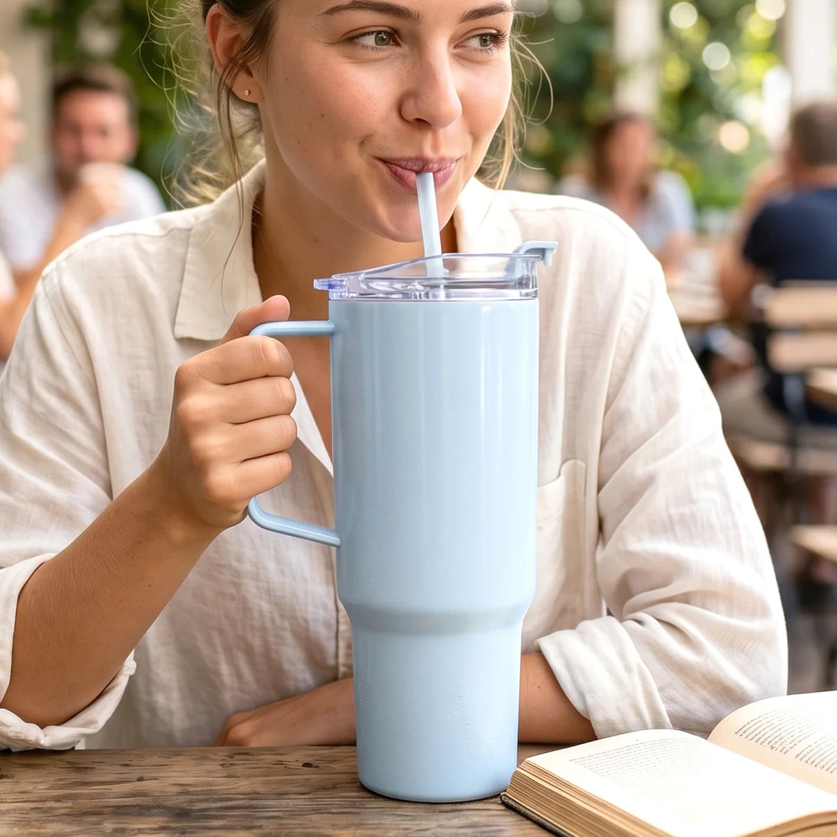 AESTHETIC TUMBLER 1800ml  [BLUE]